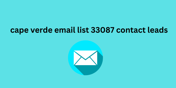 cape verde email list 33087 contact leads