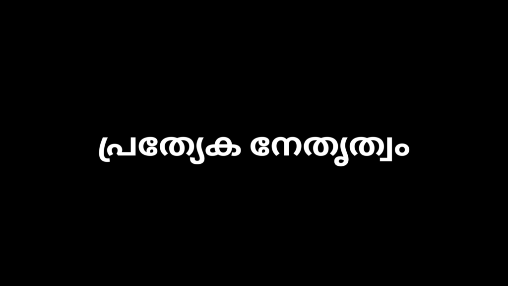 പ്രത്യേക നേതൃത്വം 