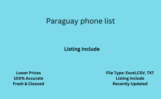 Paraguay phone list